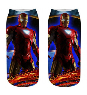 Komiksové ponožky Marvel bílá 18 - 20 cm