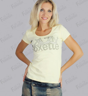 Bavlněné Tričko Foxette